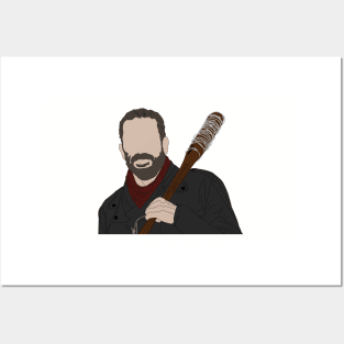 Negan Posters and Art